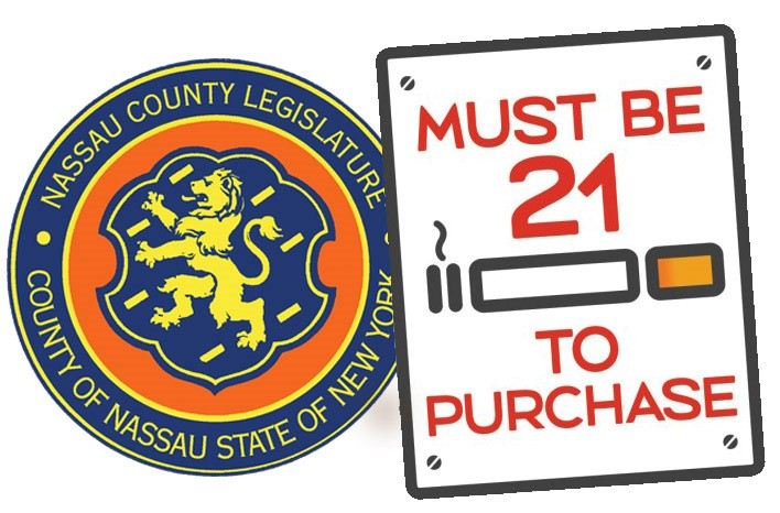 NASSAU COUNTY RAISES AGE TO PURCHASE CIGARETTES AND OTHER TOBACCO PRODUCTS TO 21