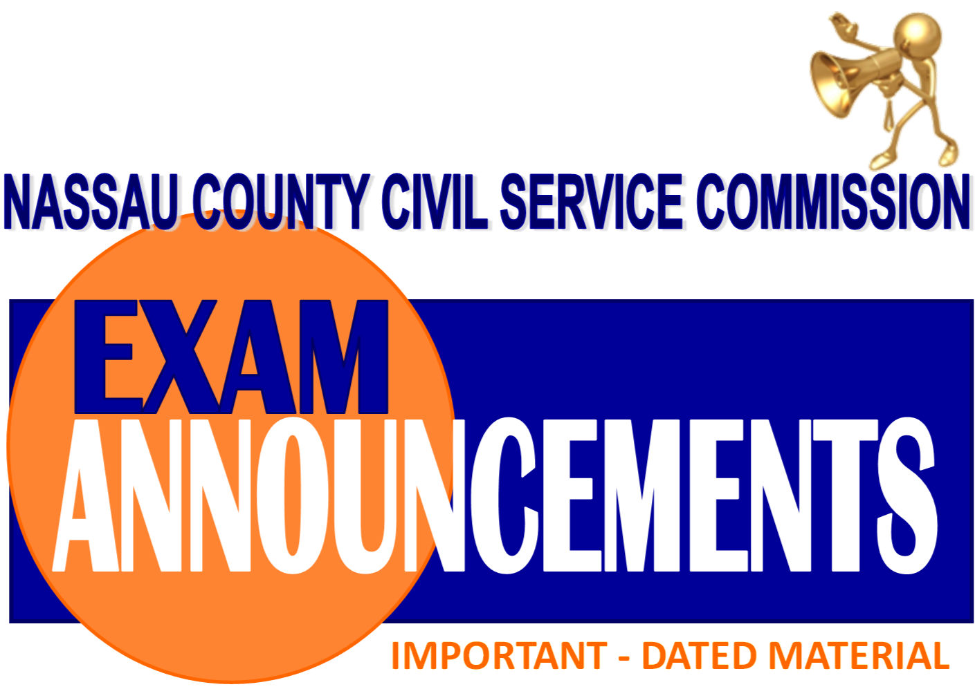 Civil Service Announcements