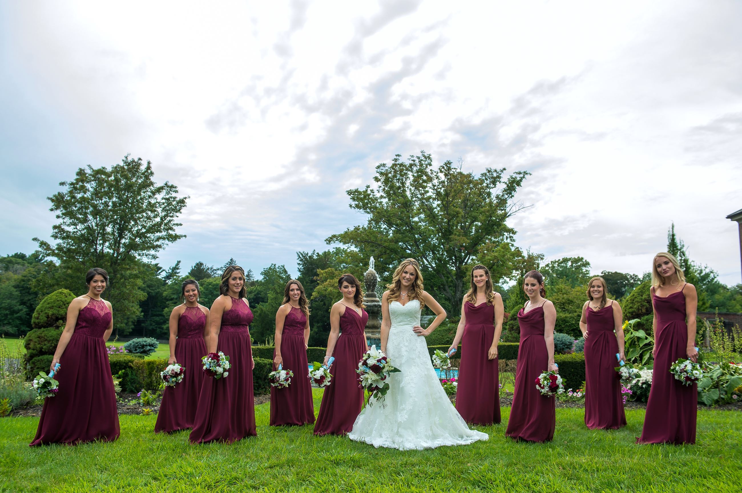 wedding at the mansion