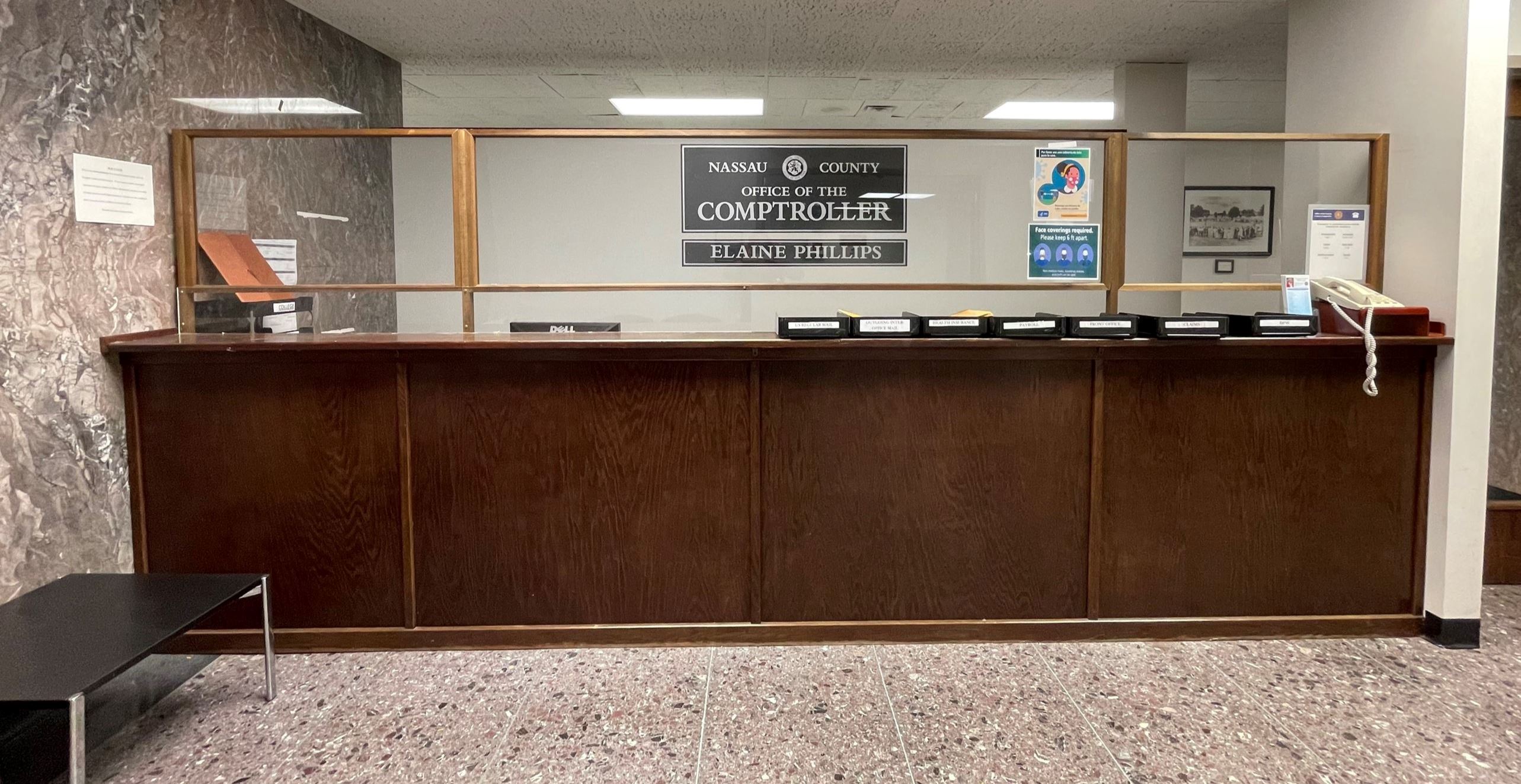 Nassau County Comptroller Lobby