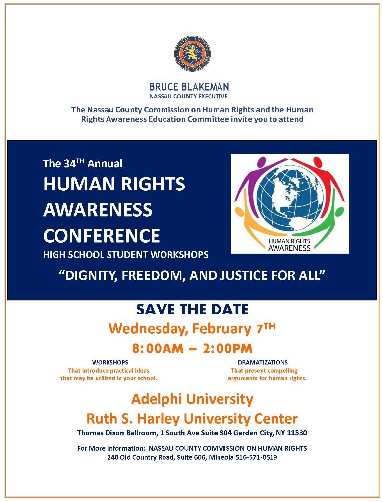2024 Human Rights Awareness Conference Save the Date