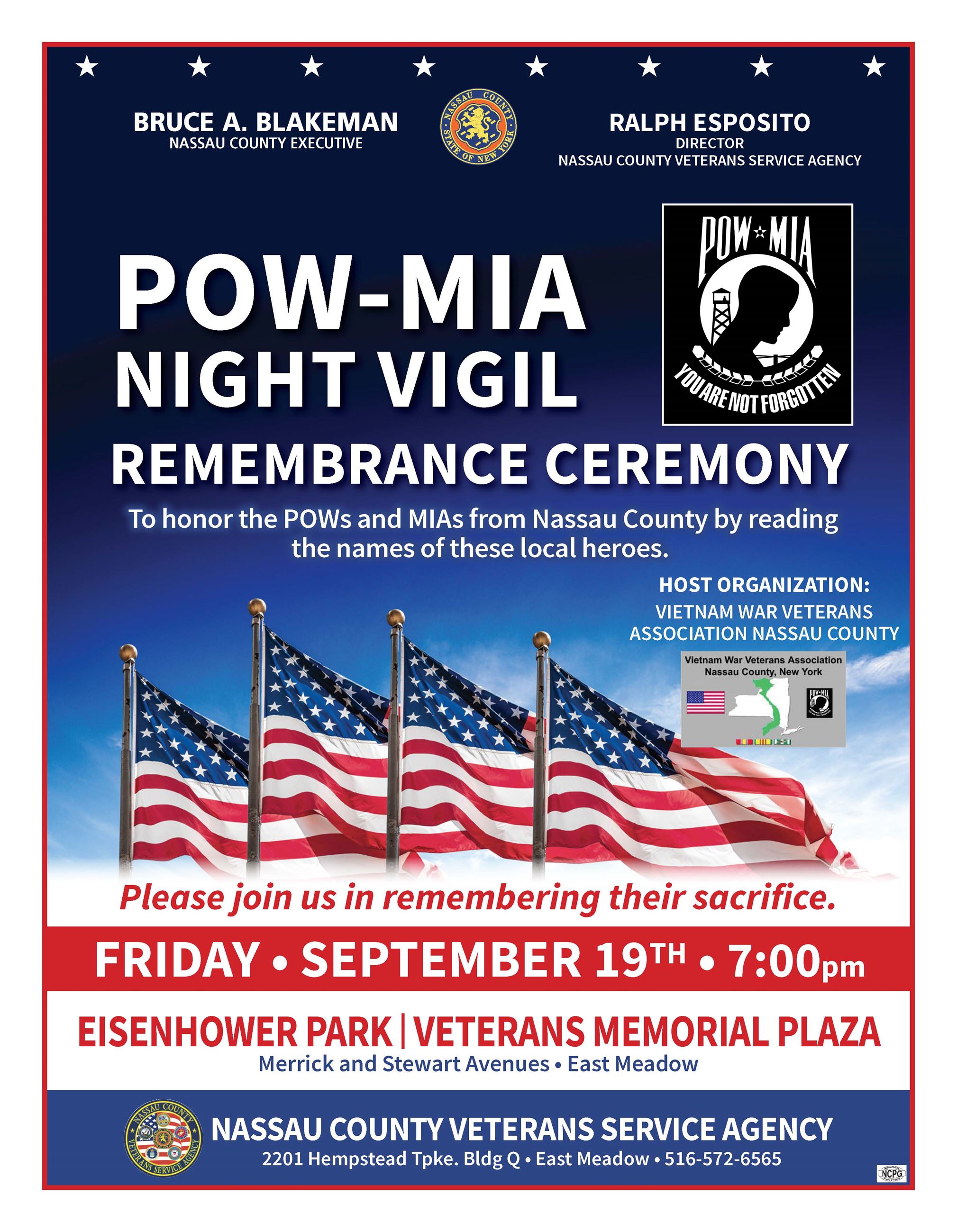 POW-MIA Vigil 2025