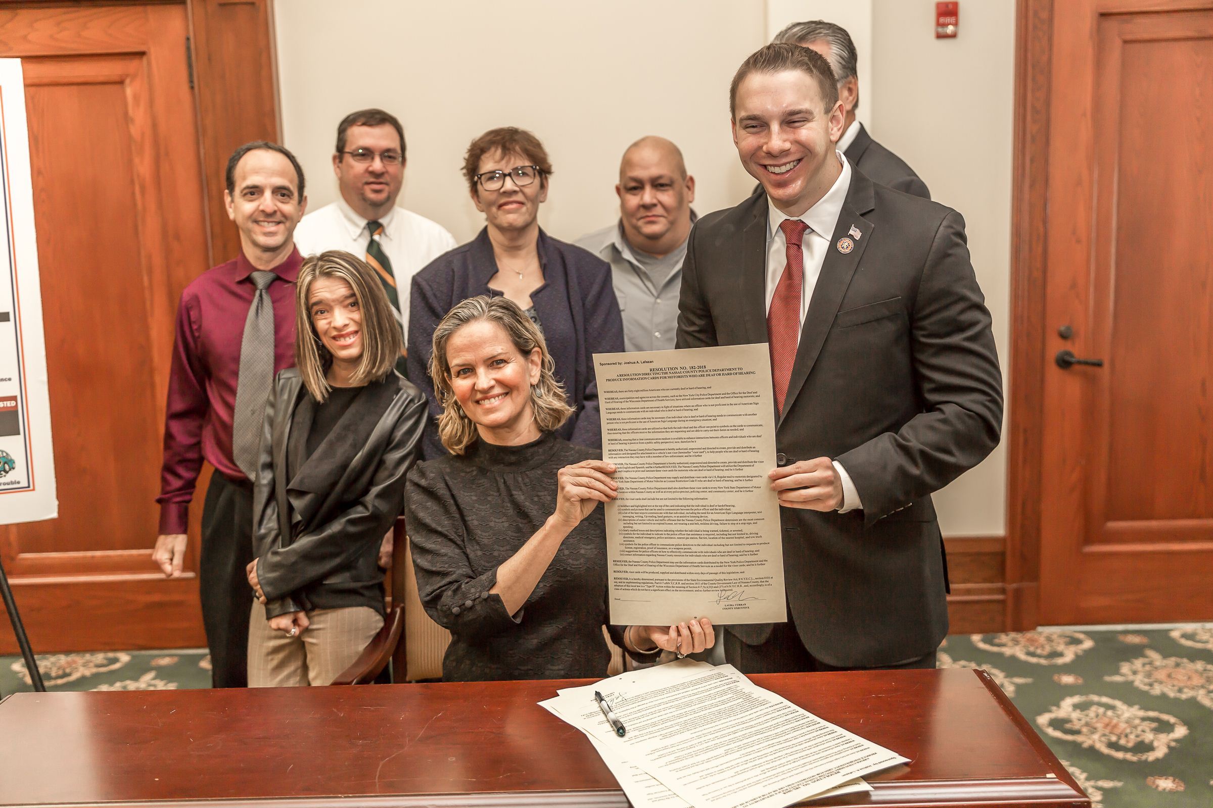 CURRAN SIGNS LEGISLATION TO ASSIST DRIVERS WITH HEARING IMPAIRMENTS 1