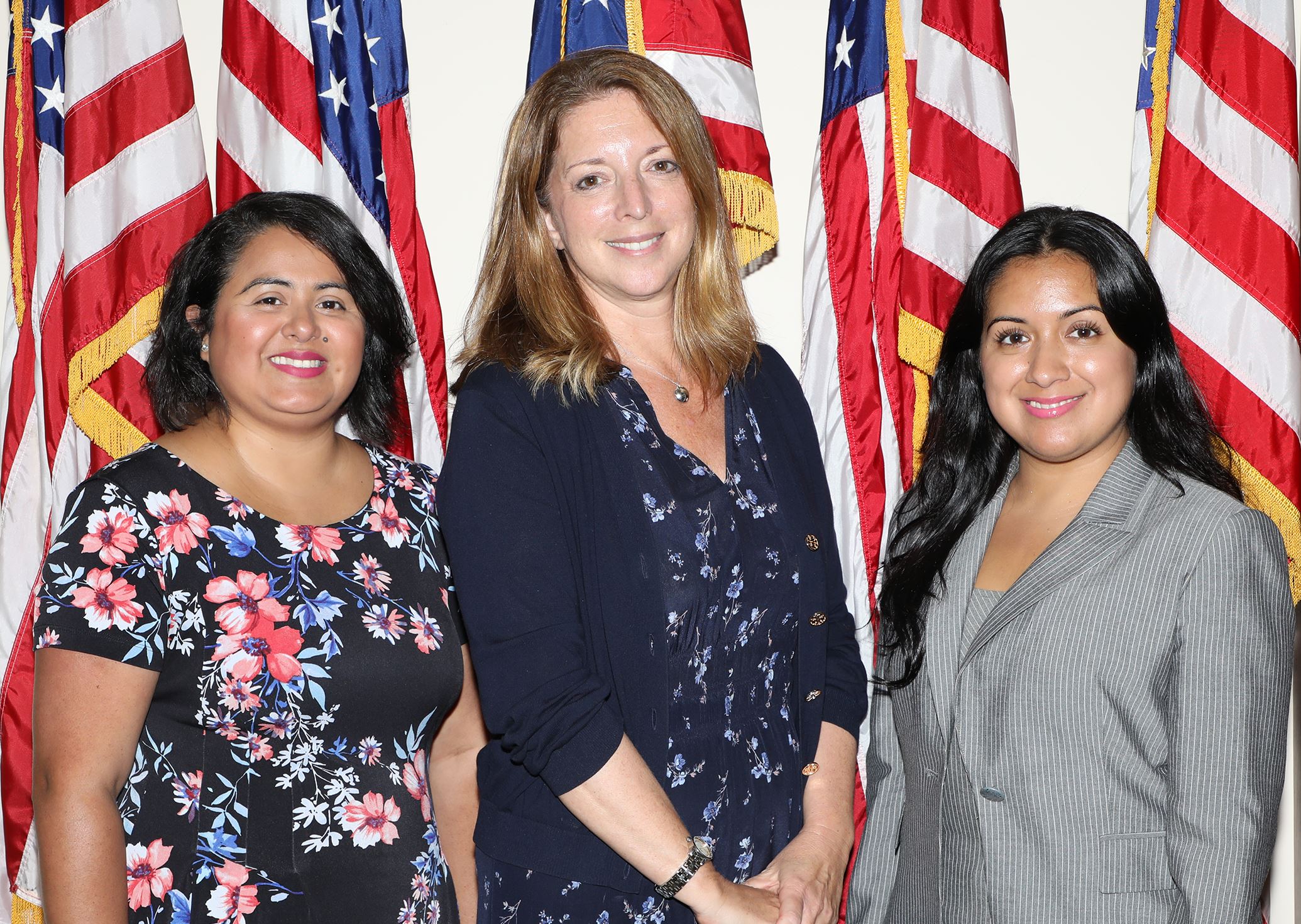 Gabriela Castillo, Evlyn Tsimis and Amy Flores