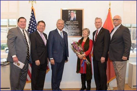LD9 Dedicates Meeting Room in Honor
