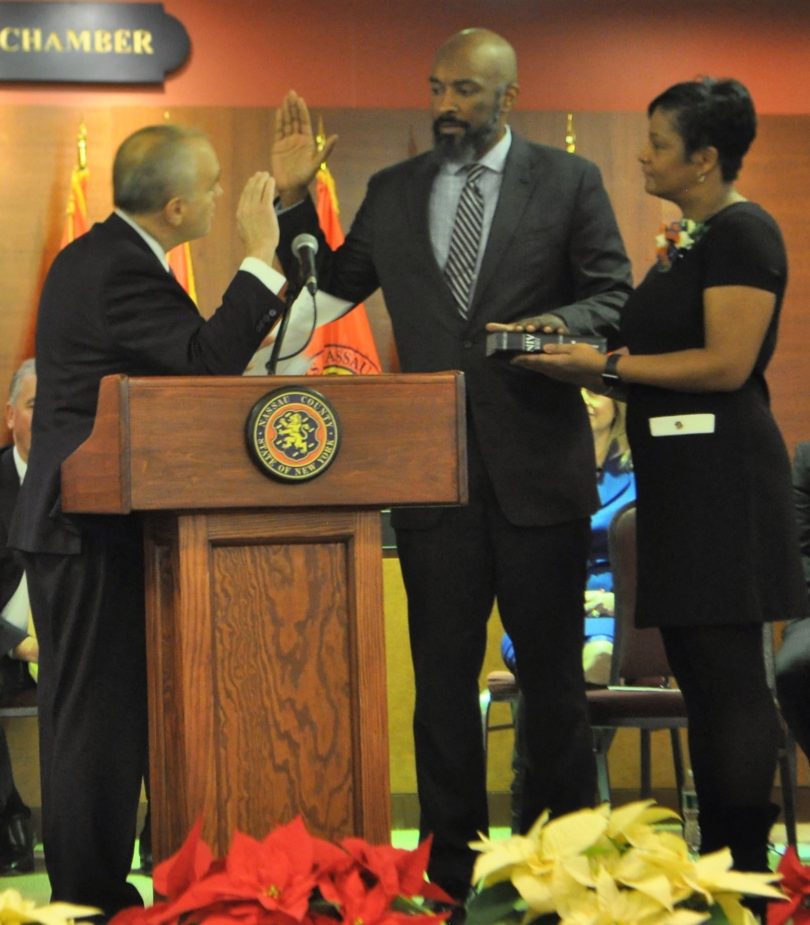 Minority Leader Abrahams - Oath Of Office 1