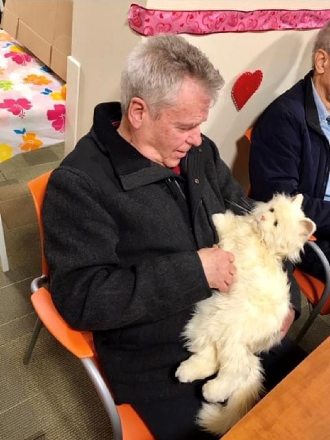Animatronic Pets with Seniors During Pandemic 2