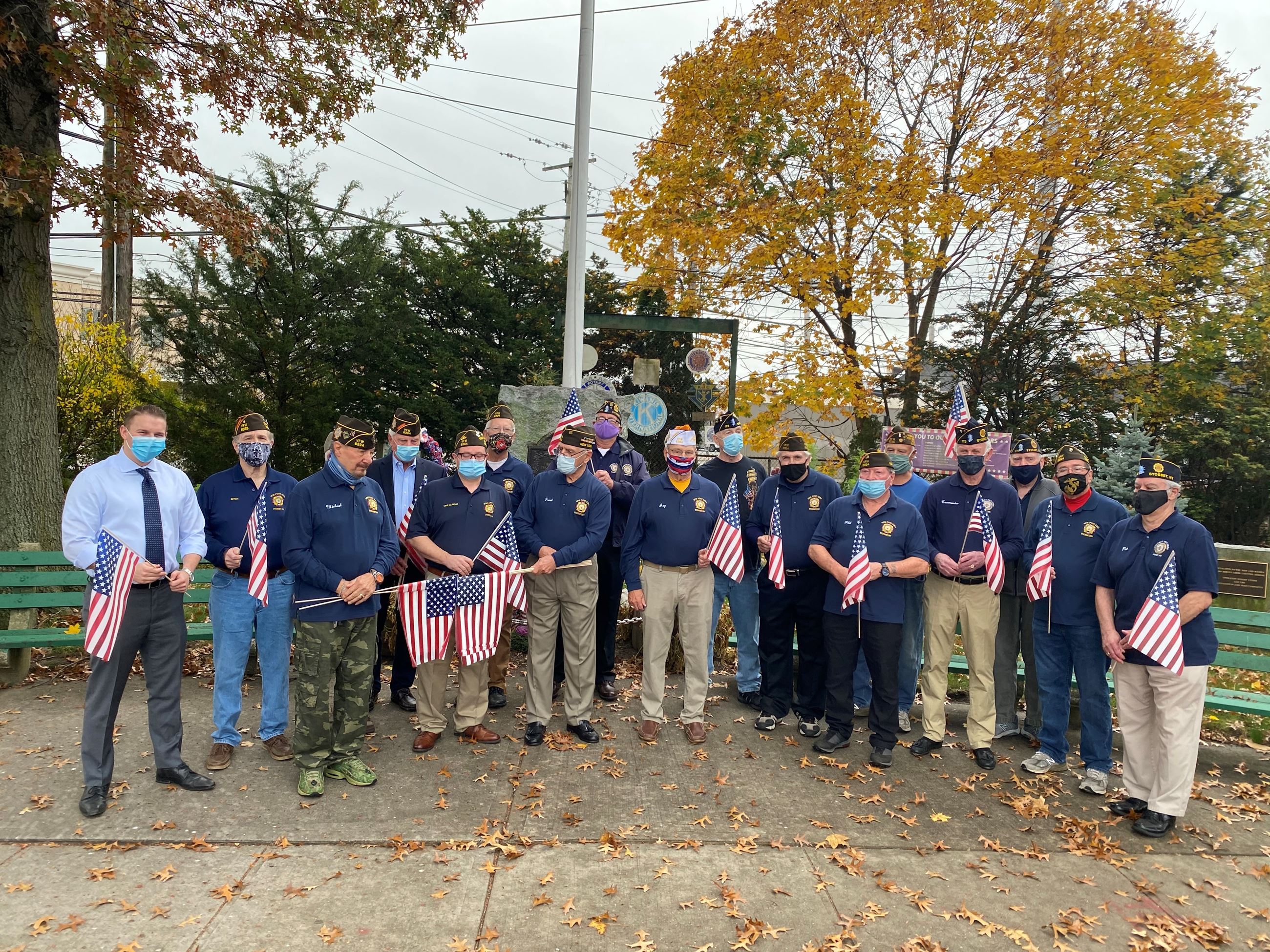 Leg. Lafazan Commemorates Veterans Day 2020