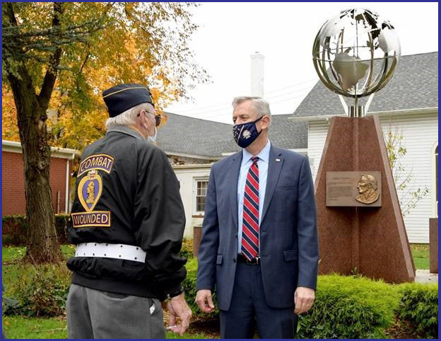 Presiding Officer Nicoello honors veterans on veterans day