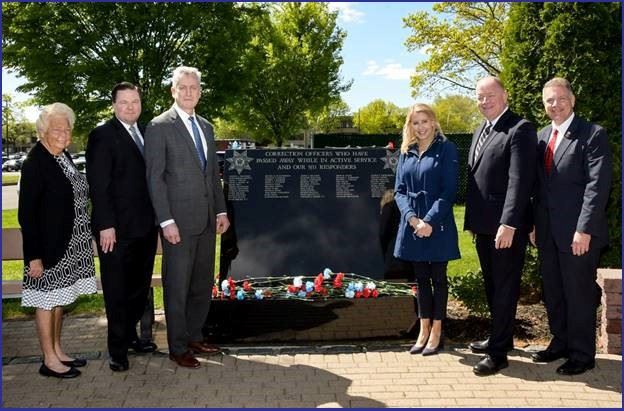 CEREMONY TO HONOR FALLEN CORRECTION OFFICERS AND SHERIFFS