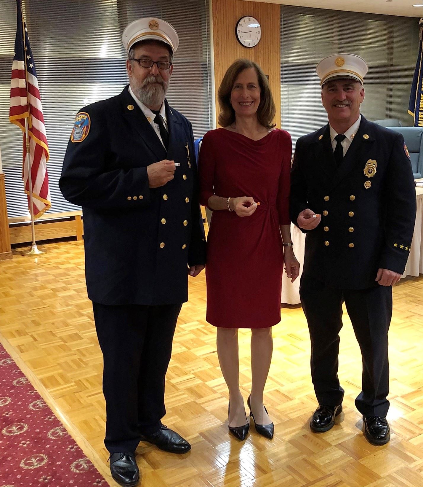 Legislator Birnbaum - COVID-19 Service Pins