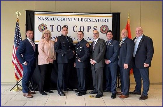 LEGISLATOR FORD HONORS TOP COPS FOR FEBRUARY