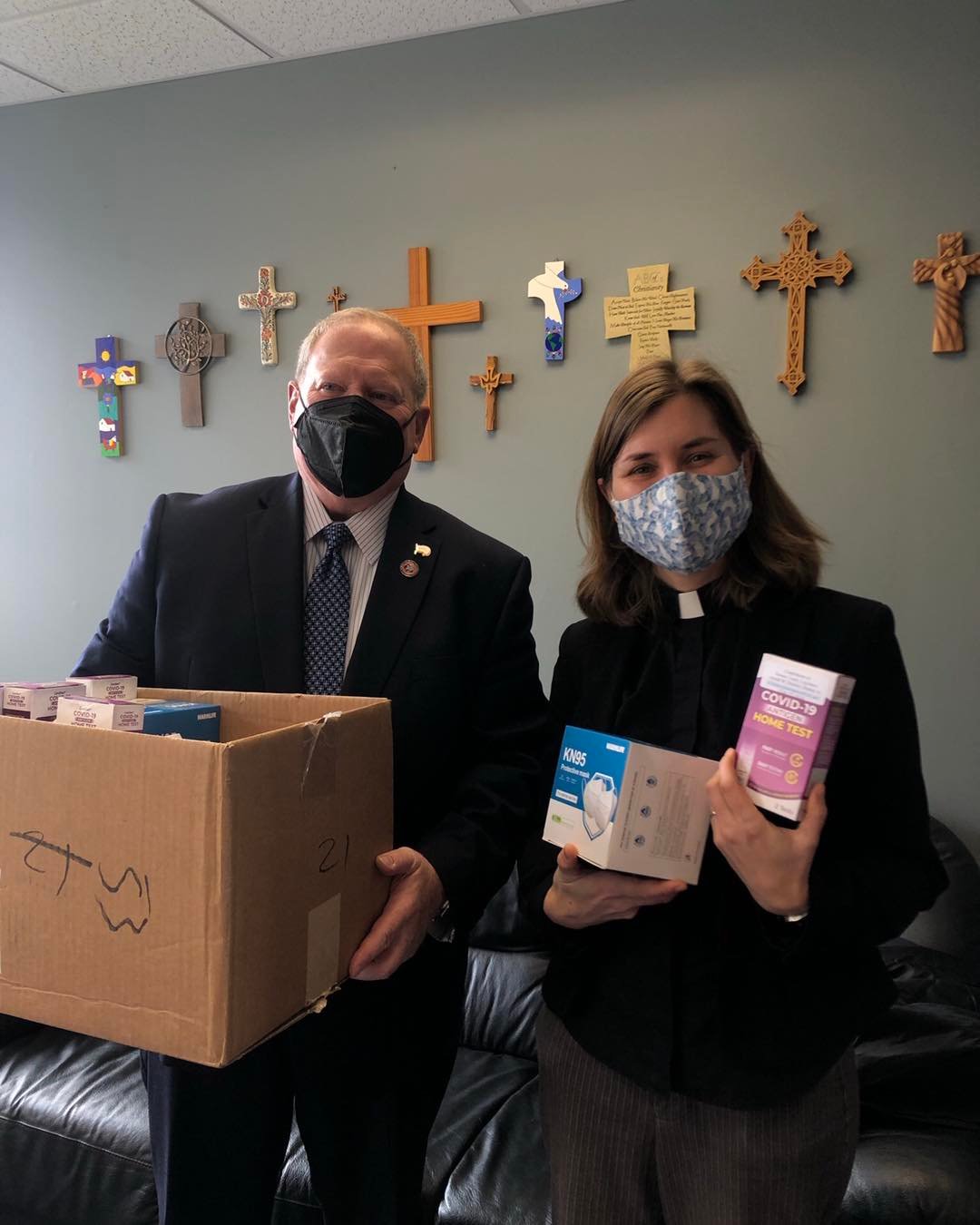 DRUCKER - COVID 19 Supplies - Faith Lutheran Church Syosset