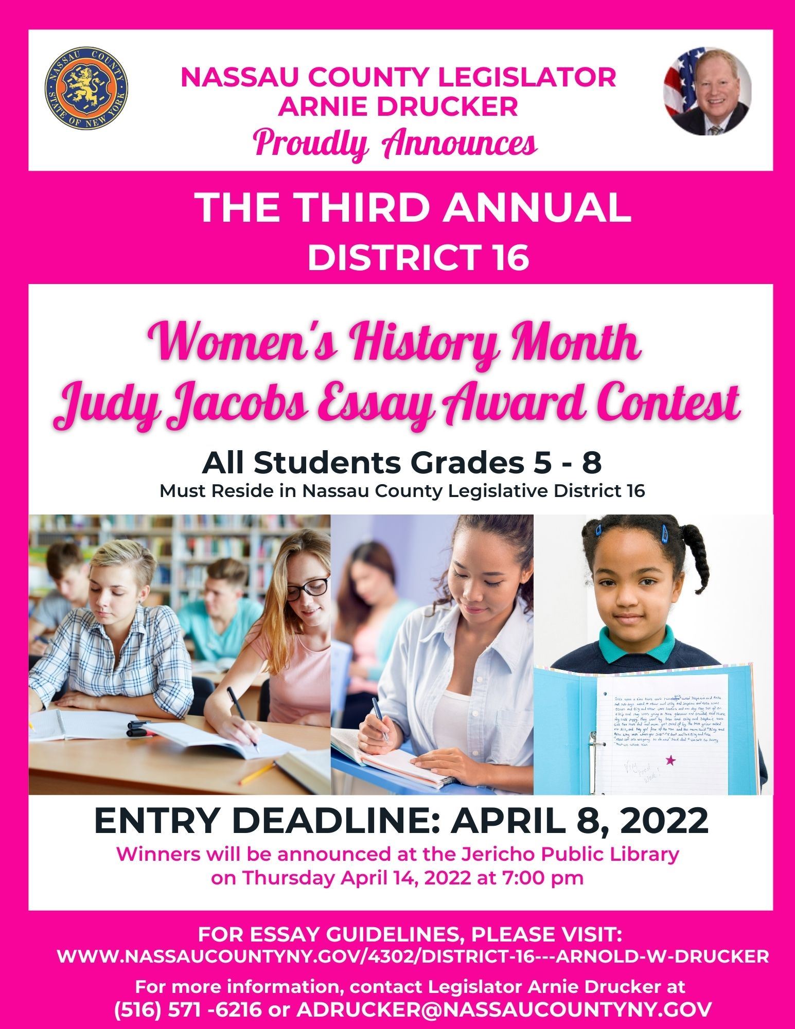 Womens History Month Contest 2022