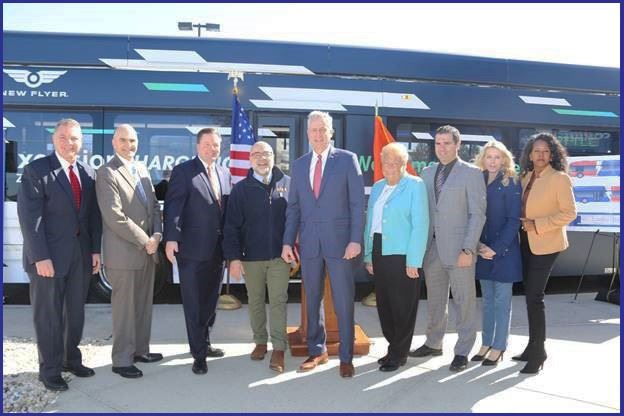 NASSAU COUNTY LEGISLATURE ANNOUNCES ELECTRIC NICE BUS INITIATIVE