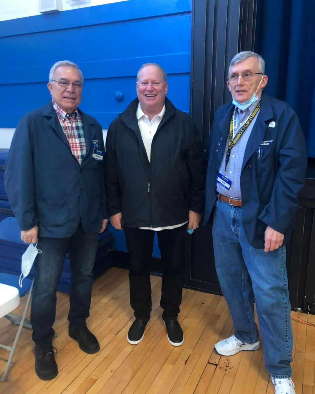Legislator Drucker - Mid Island Y JCC blood drive 1
