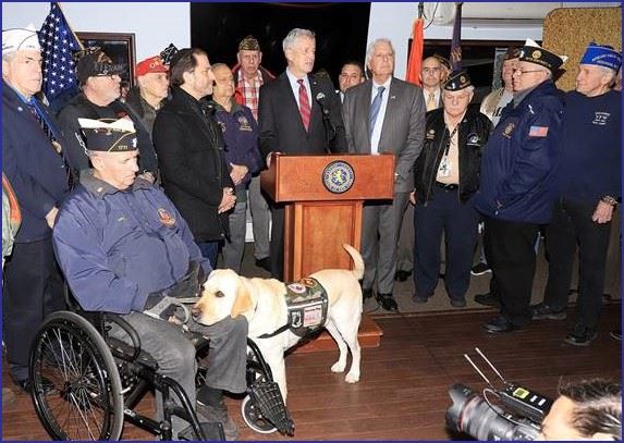 COUNTY EXECUTIVE BLAKEMAN AND PRESIDING OFFICER NICOLELLO ANNOUNCE ARPA GRANTS FOR VETERANS ORGANIZATIONS