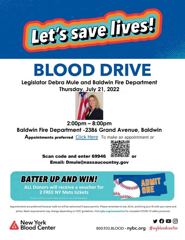 Legislator Mule- Blood Drive