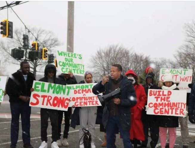 Solages - Elmont Community Center Rally