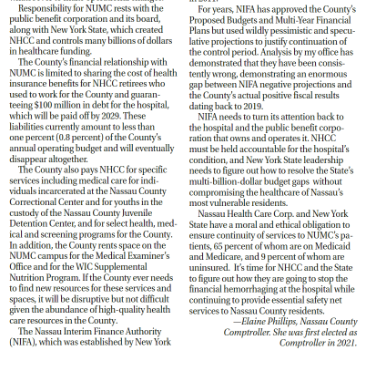NUMC Article, Part 2