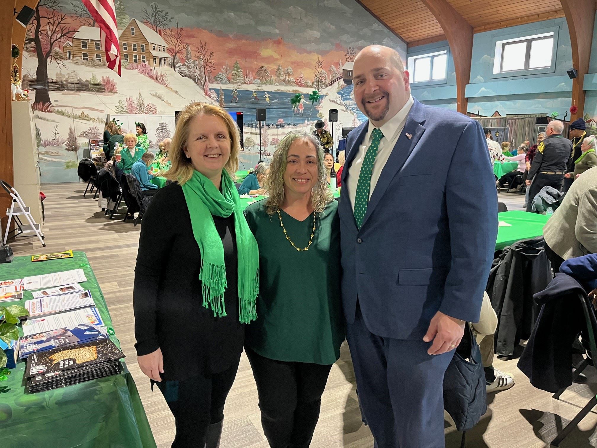 Legislators Mulé and Koslow - St Patricks Day 2