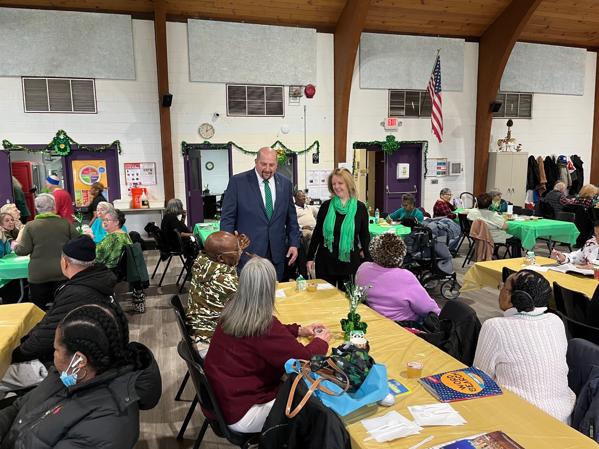 Legislators Mulé and Koslow - St Patricks Day