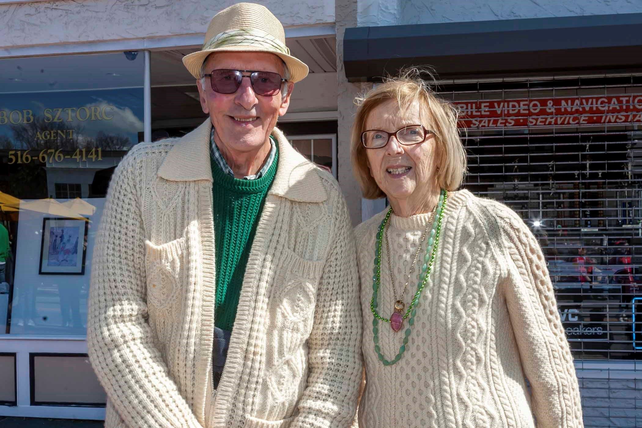 DeRiggi-Whitton - St Pats Parade 2024 - Mom and Dad