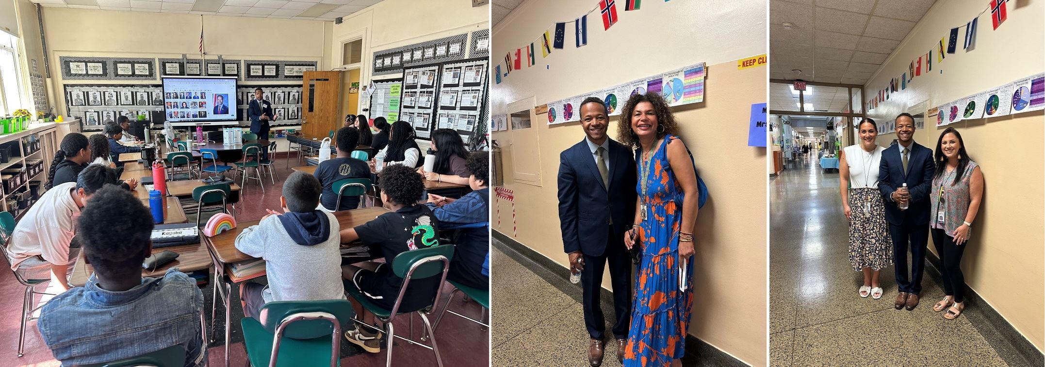 Legislator Solages - Career day 