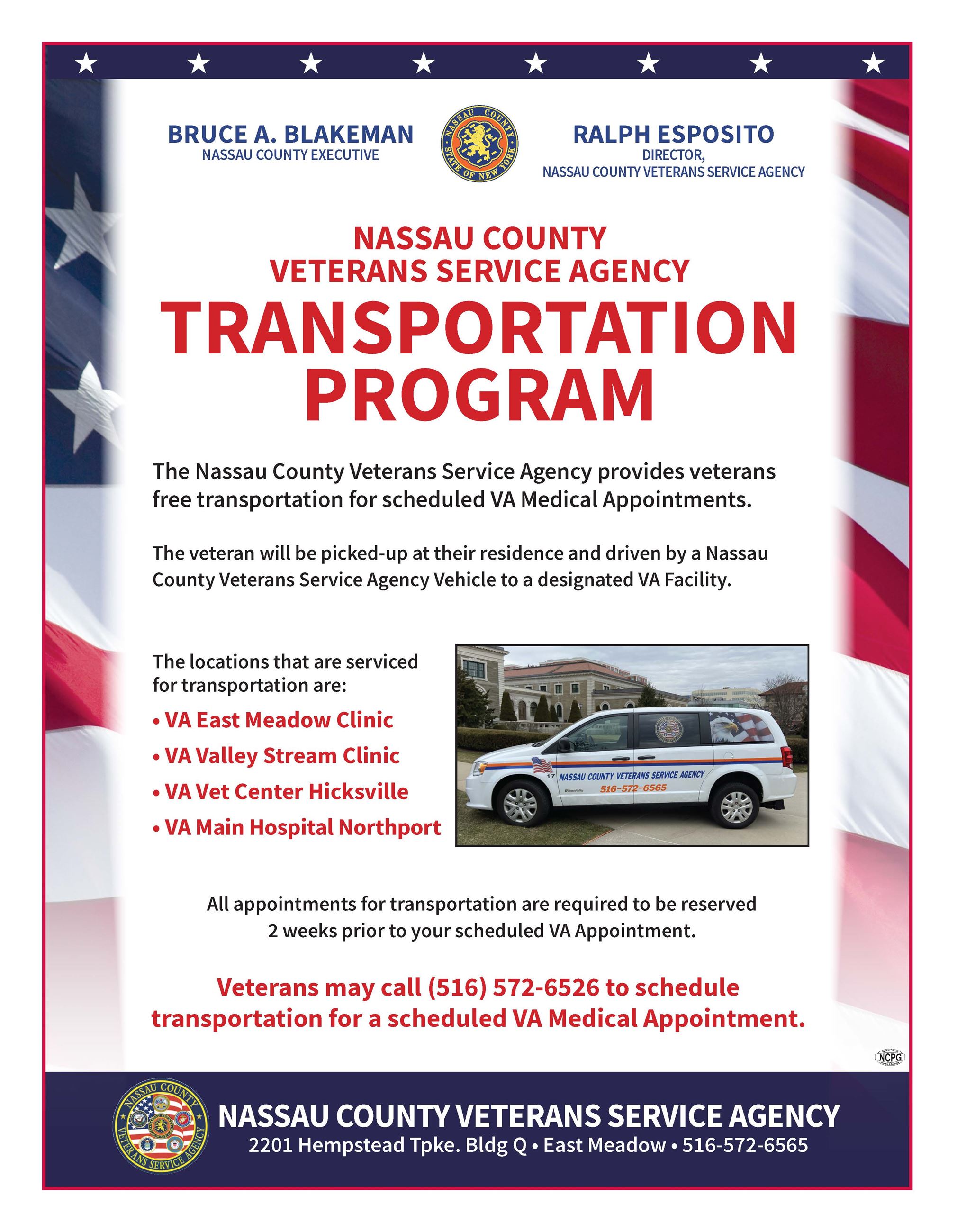 VSA Transporatation Program FLYER 2025