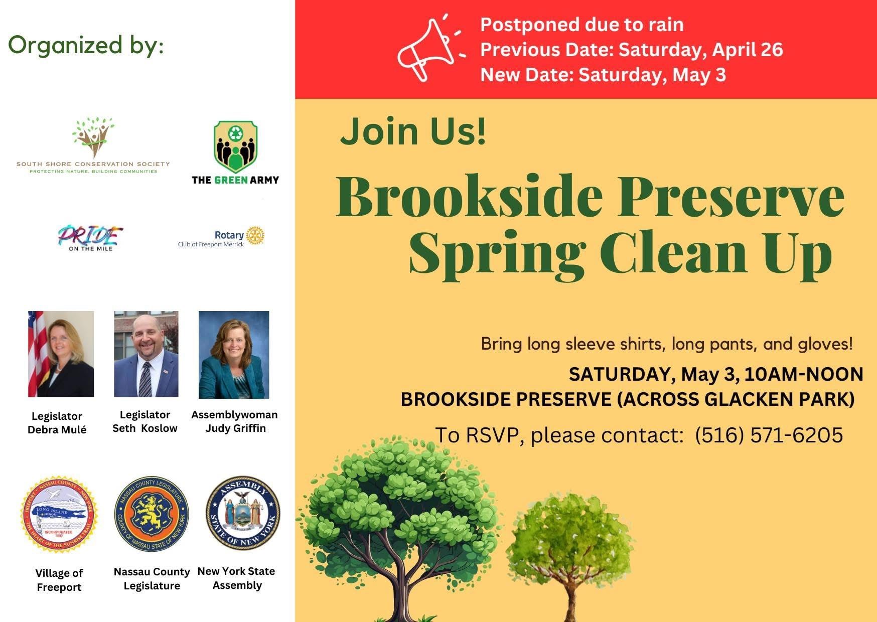 Brookside Preserve cleanup