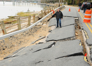Repairing road