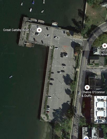 Aerial image of dock