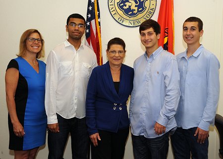 County Clerk welcomes Students from Kennedy High School Participating in Senior Experience Program