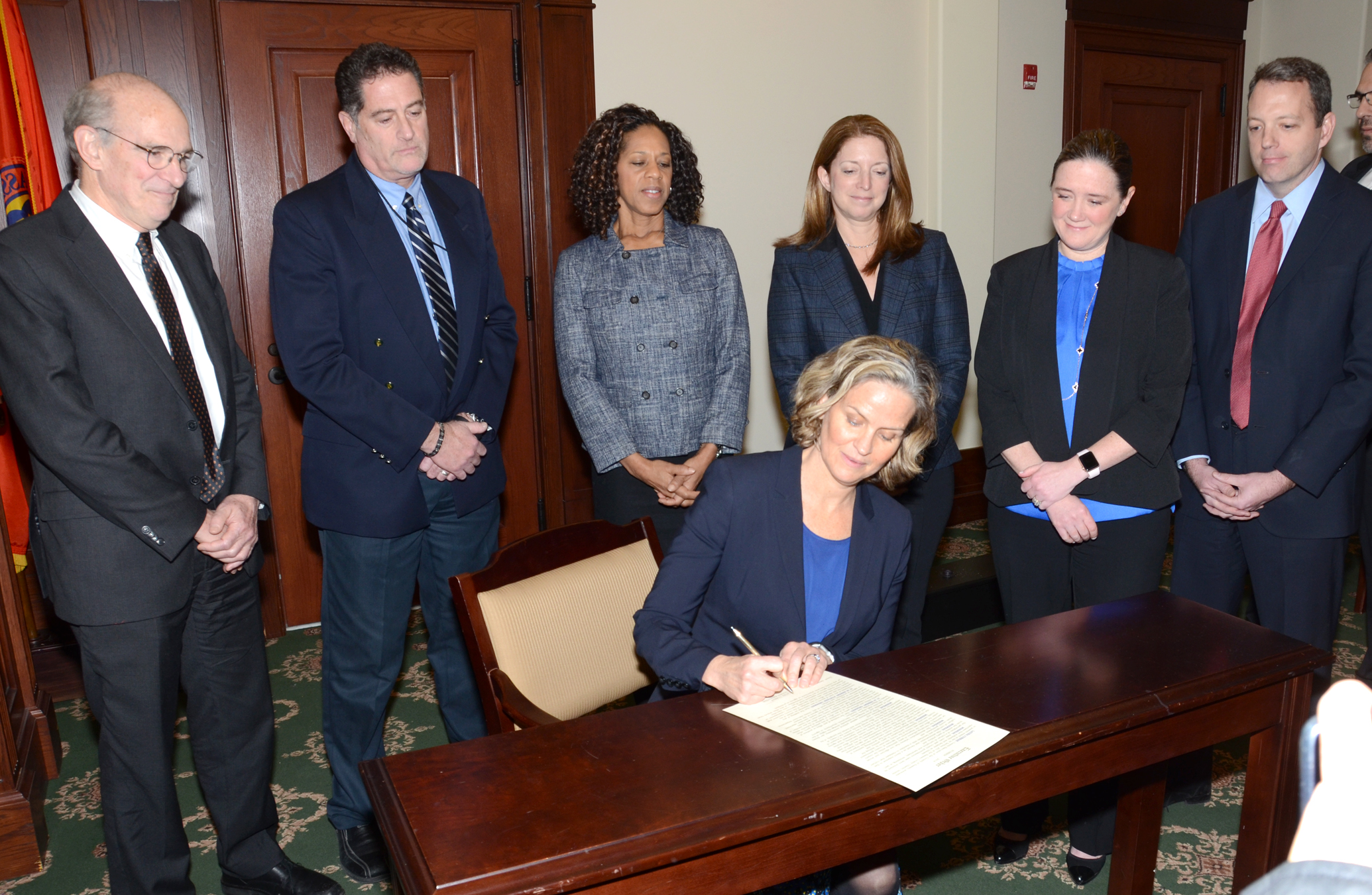 Laura Curran Signs Historic Order