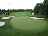 Hole 9 green