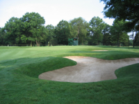 Hole 10 bunker