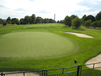 Hole 17 green